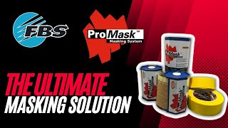 ProMask  PreTaped Masking Solution  FBS Product Series [upl. by Adnelg28]