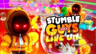 😵‍💫QUARTOU STUMBLE GUYS AO VIVO 🥴 fefesg7 [upl. by Eanert]