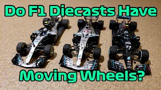 Do F1 Diecasts Have Moving Wheels  F1 Diecast FAQ [upl. by Lanny]