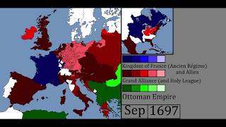 War of the Reunion and the Nine Years War Every Month [upl. by Rizika817]