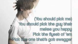 Justin BieberPick Me With lyrics on screen [upl. by Fayina]