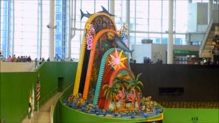 Miami Marlins Home Run Sculpture in Action [upl. by Mcgee]