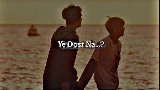 Dosti sad status 😓 friendship sad status 😭 New Dosti status 💯 New Broken status 🥺 friend sad status [upl. by Ahsuatan]