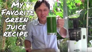 My Favorite Green Juice Recipe using 3 Ingredients [upl. by Nosauq206]