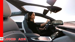 Lucid Air Interior Cabin Highlights [upl. by Cassi]