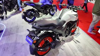 2024 Yamaha FzsV4 New Matte white color Price start  129 lacs [upl. by Gervais850]