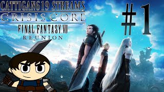 Cattigan619 Streams Crisis Core Final Fantasy VII Reunion pt1 [upl. by Neelloc]