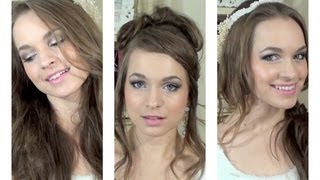 3 Fairy  Angel  Tinkerbell Hairstyles for Halloween [upl. by Myrtice116]