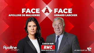 🔴 DIRECT  Lintégrale de linterview de Gérard Larcher président du Sénat sur RMC [upl. by Cece]