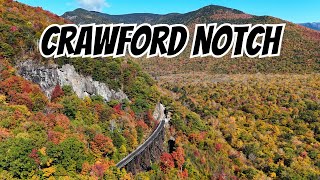 Amazing Crawford Notch State Park  Fall Foliage New Hampshire [upl. by Parshall243]