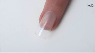 How to File a Square Nail Shape [upl. by Nelg31]