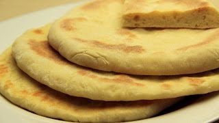 Easy Turkish Pan Bread Recipe – Leavened Bread Bazlama [upl. by Cully]