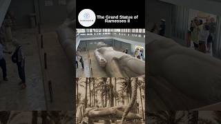 The Colossal Statue of Ramesses II egyptianhistory ancientegypt RamessesII archaeology [upl. by Notwal]