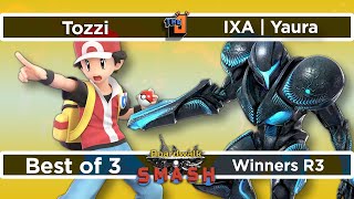 Boardwalk Pre CEO Winners R3  Yaura Dark Samus v Tozzi Pokemon Trainer Young Link  CFL SSBU [upl. by Reed]