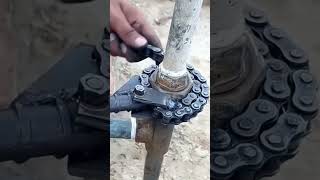 Disassembly process of water pipe straight joint [upl. by Spanjian886]