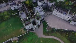 Gwrych Castle 4k by drone itv celebritygetmeoutofhere drone [upl. by Aneel]