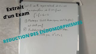 Réduction des endomorphismesExercice Corrigé 3 [upl. by Clarie]