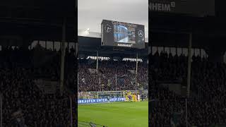 FC Saarbrücken Fans feiern Auswärts mit der Mannschaft shorts [upl. by Green332]