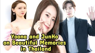 SUB  So Cute Yoona and JunHo on Beautiful Memories in Thailand [upl. by Leunas]