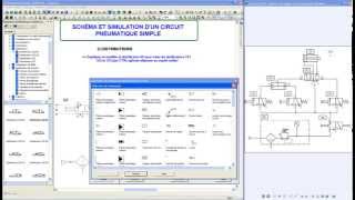 AUTOMATION STUDIO  Schéma et simulation dun circuit pneumatique 13 [upl. by Kyte23]