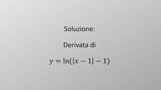 Esercizio difficileDerivata di una funzione contenente valore assoluto [upl. by Itra]