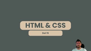 HTML amp CSS 15  Responsiva formulär [upl. by Yekram]