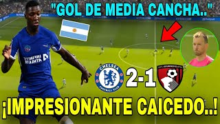 🇦🇷Relatores argentinos ENCANTADOS de Moisés Caicedo frente al BOURNEMOUTH ¡PARTIDAZO y GOL Caicedo [upl. by Sclater]