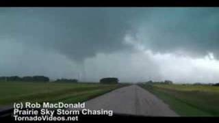 Incredible video of the July 23 2008 Manitoba tornado [upl. by Worth974]