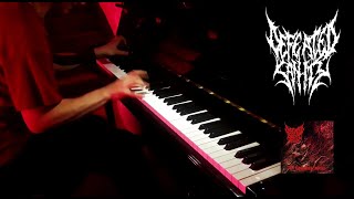 DEFEATED SANITY  Insecta Incendium Piano [upl. by Roehm]