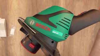 Unboxing BOSCH ART 27 450W Corded Grass trimmer  Bob The Tool Man [upl. by Zobias]