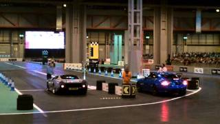 Top Gear Live 2011  Jaguar XJ220 vs XKRS Drag Race [upl. by Naul185]