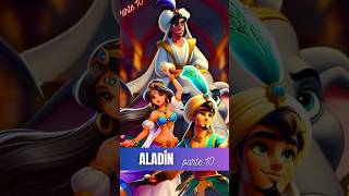 ALADÍN pide al SULTÁN casarse con la PRINCESA JASMINE  parte 10 cuentos princesas disney [upl. by Claude544]