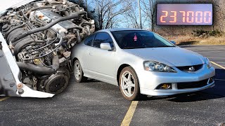 230k Mile Acura RSX Gets First Ever Clutch Replacement [upl. by Friederike812]