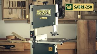 SABRE250 10quot Bandsaw from Record Power [upl. by Llewen]