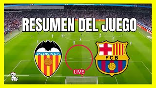 ¿ROBO ARBITRAL Valencia 11 Fc Barcelona 👉 POST PARTIDO 🏆 La Liga 🎤 Futbol Living [upl. by Lock]