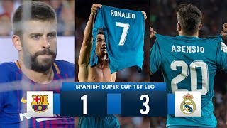 Barcelona 13 Real Madrid HD 1080i Spanish Super Cup Full Match Highlights 130817 [upl. by Otrebile]