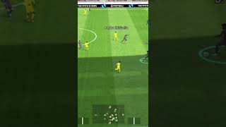 I kept trying to volley and😱 pes efootball2023 efootball2024 pes2021 efootballmobile shorts [upl. by Rebmetpes]