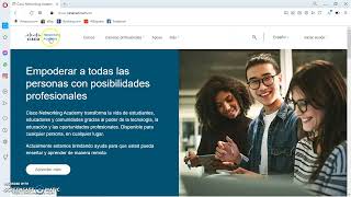 Primeros pasos en plataforma NetAcad CISCO CCNA v7 [upl. by Eillas]