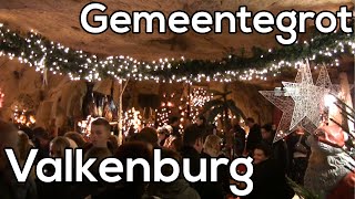 Kerstmarkt in Gemeentegrot Valkenburg [upl. by Floeter]