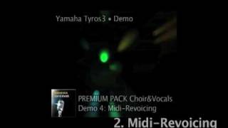 Flower Duet • Yamaha Tyros 3 Demo • PREMIUM Voice ChoirampVocals [upl. by Nivrek739]