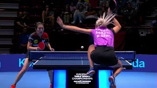 Bernadette Szocs vs Han Ying  Final 2023 European Team Championships [upl. by Frere]