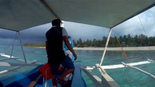 Approaching Kalanggaman Island Supremo 4K Video Sample [upl. by Karlens]