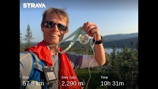 Blefjells Beste 2021 57 km ultra trail run [upl. by Yendor876]