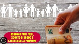 Manovra 2025 Sconti Fiscali Stretta sulle Pensioni e Assegni Familiari [upl. by Kcitrap]