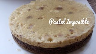 COMO HACER PASTEL IMPOSIBLE [upl. by Meit501]