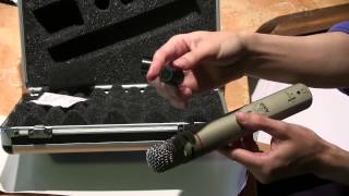 AKG C1000s Condenser Microphone Review [upl. by Gabbey]