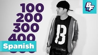 Count to 1000 in Spanish with BASHO amp FRIENDS  Viewers Choice [upl. by Zzahc]