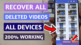 Restoring Deleted Videos on Android Solutions to Recover Lost Footage Fix  recover deleted videos [upl. by Alisun]