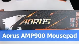 Gigabyte Aorus AMP900 Extended Gaming Mousepad  Quick Review [upl. by Sieber222]