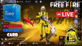 Intel Core i5 11th Gen free fire  Intel Core i5 11th 11400 free fire  i5 11400 free fire gameplay [upl. by Ahsyekat]